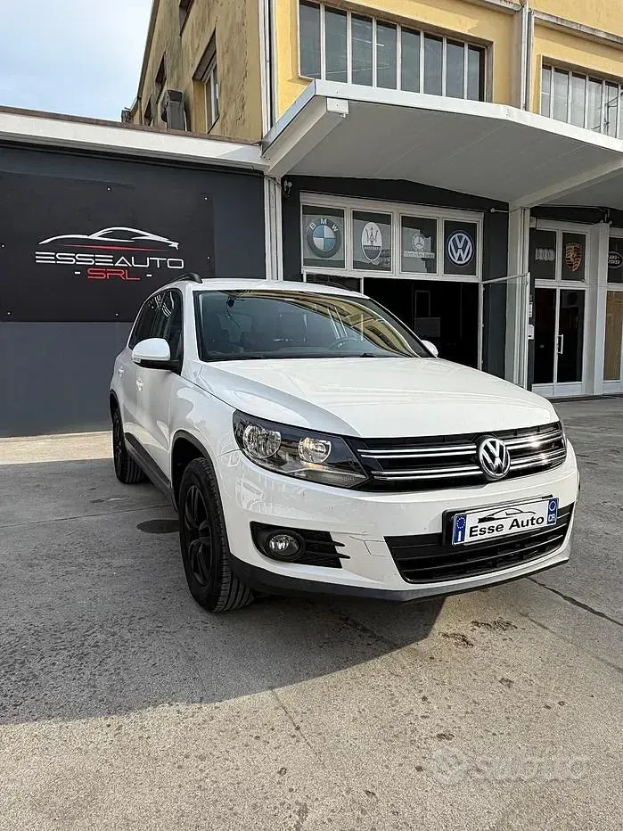 Usata VW Tiguan Sportline 140 CV (102 kW) 2013 Bianco SUV