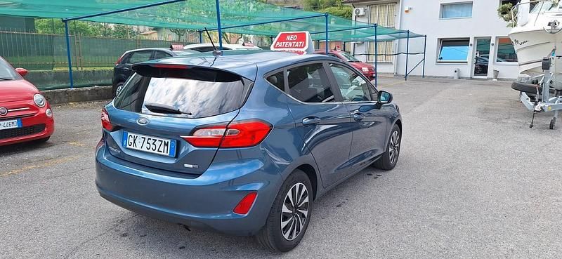 Usata Ford Fiesta Titanium 125 CV (91 kW) 2022 Blu Utilitaria