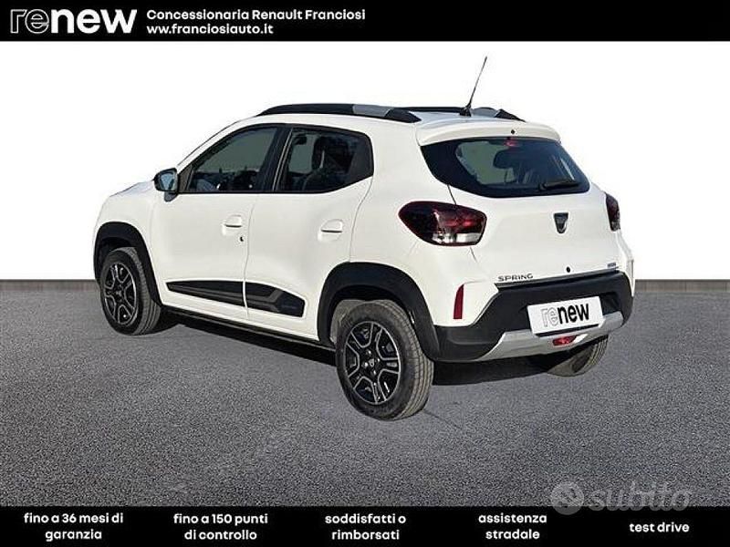 Usata Dacia Spring Comfort 33 kW (45 CV) 2022 Bianco Utilitaria