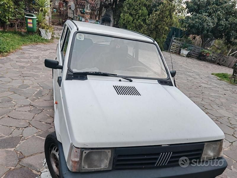 Usata Fiat Panda 54 CV (39 kW) 2003 Bianco Utilitaria