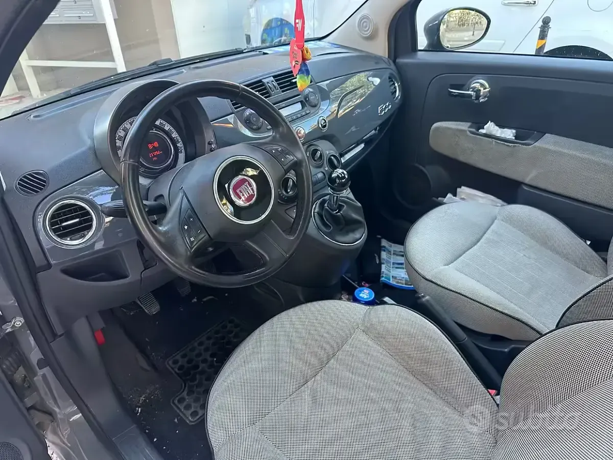Usata Fiat 500 75 CV (55 kW) 2010 Grigio Berlina