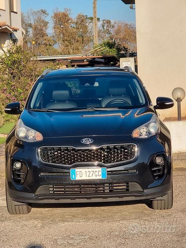 Usata Kia Sportage 116 CV (85 kW) 2016 Nero SUV