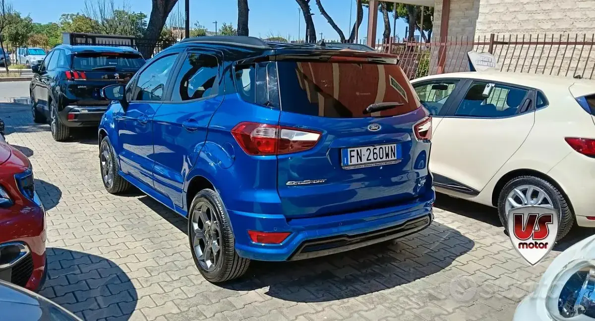 Usata Ford Ecosport ST-Line 125 CV (91 kW) 2018 Blu SUV