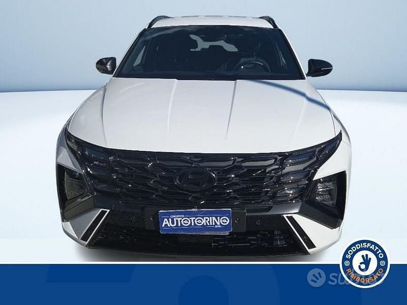 Usata Hyundai Tucson N Line 253 CV (186 kW) 2025 Bianco pastello SUV