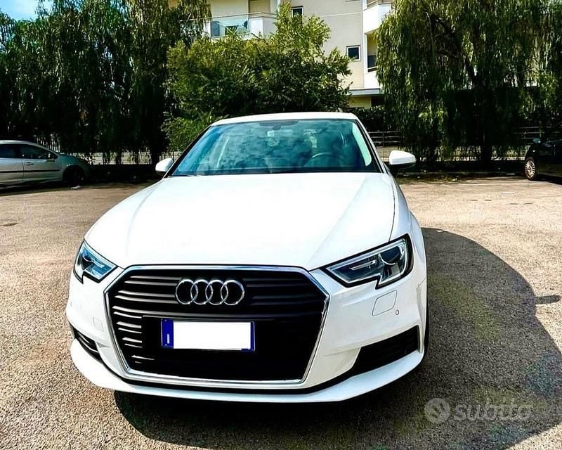 Usata Audi A3 Sportback g-tron 131 CV (96 kW) 2019 Bianco Utilitaria