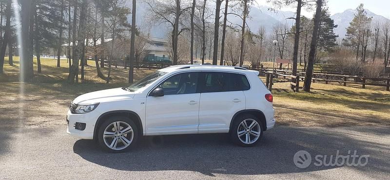 Usata VW Tiguan 140 CV (102 kW) 2012 Bianco SUV
