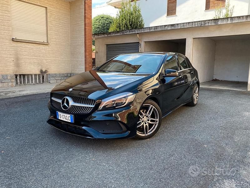 Usata Mercedes A200 Premium 136 CV (100 kW) 2015 Nero Berlina