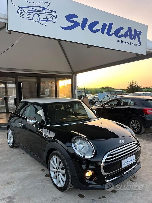 Usata Mini Cooper D 116 CV (85 kW) 2014 Nero Utilitaria