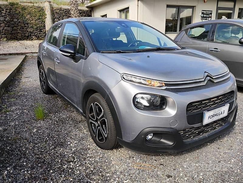 Usata Citroën C3 Feel 102 CV (75 kW) 2019 Grigio Utilitaria