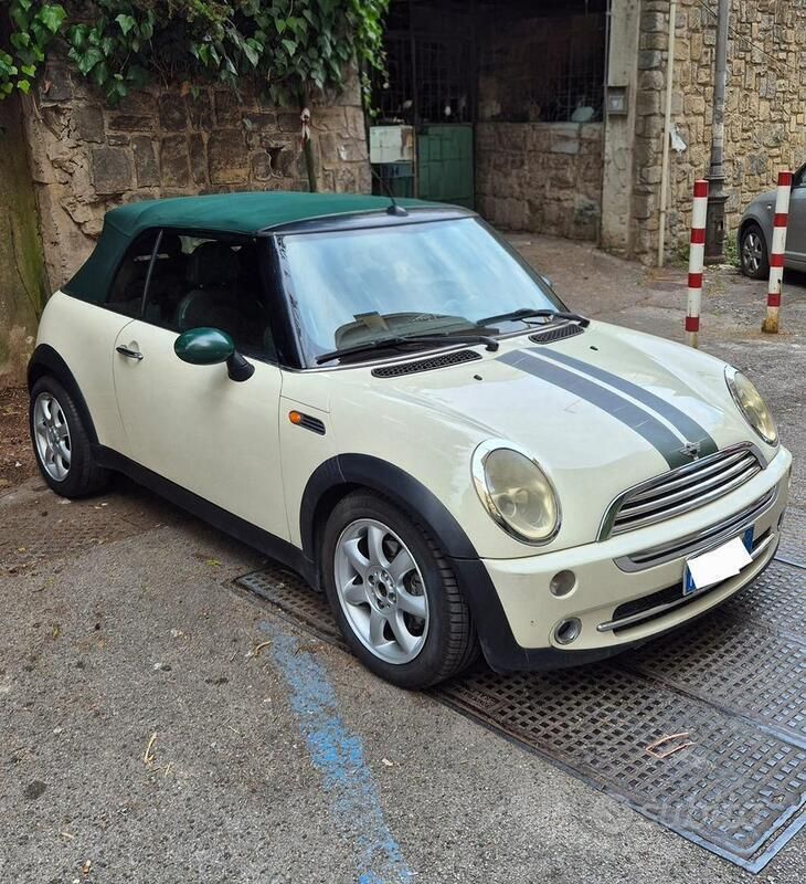 Usata Mini Cooper Cabriolet 116 CV (85 kW) 2006 Bianco Cabrio