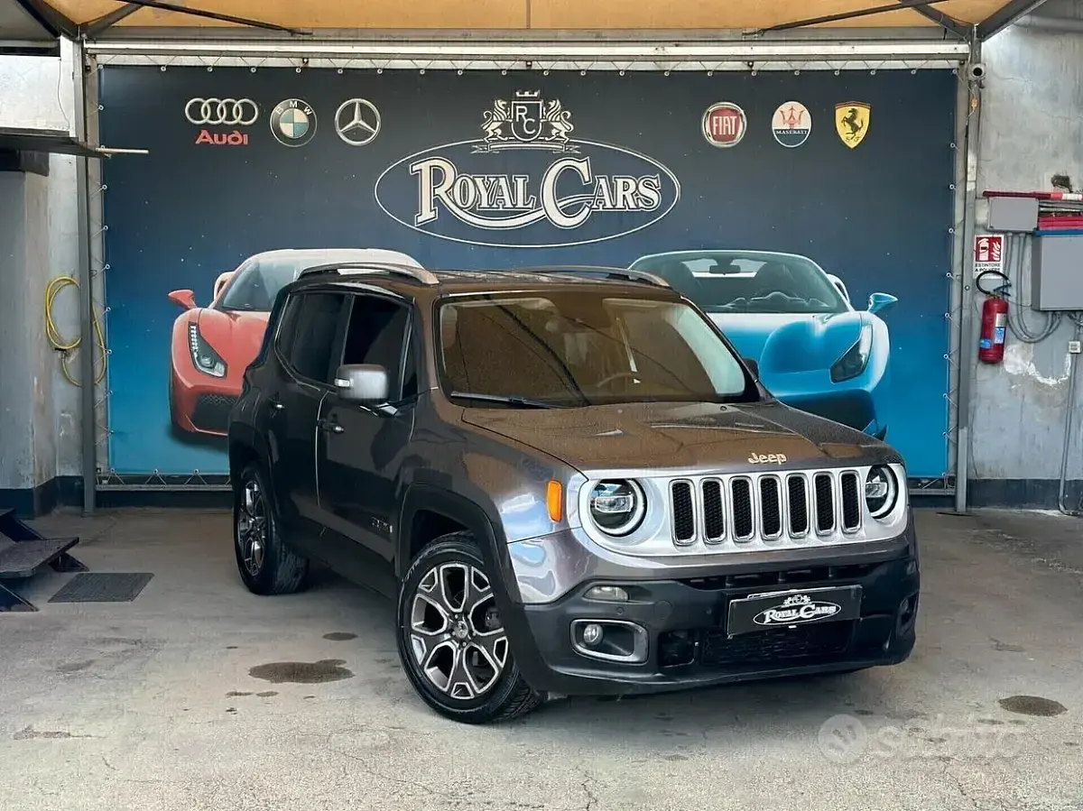 Usata Jeep Renegade Limited 120 CV (88 kW) 2017 Grigio SUV