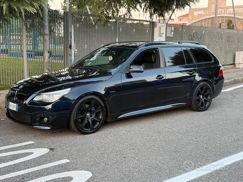 Usata BMW 520 M Sport 197 CV (144 kW) 2009 Blu Station wagon