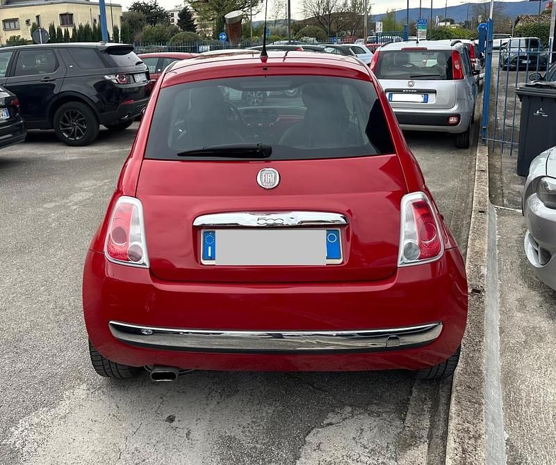 Usata Fiat 500 Lounge 69 CV (50 kW) 2011 Rosso Berlina