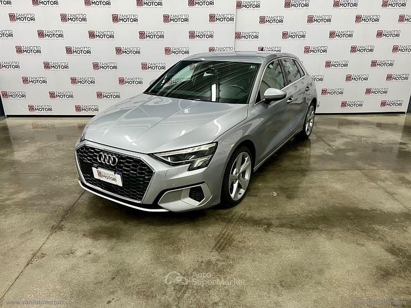 Usata Audi A3 Business 150 CV (110 kW) 2021 Grigio Berlina