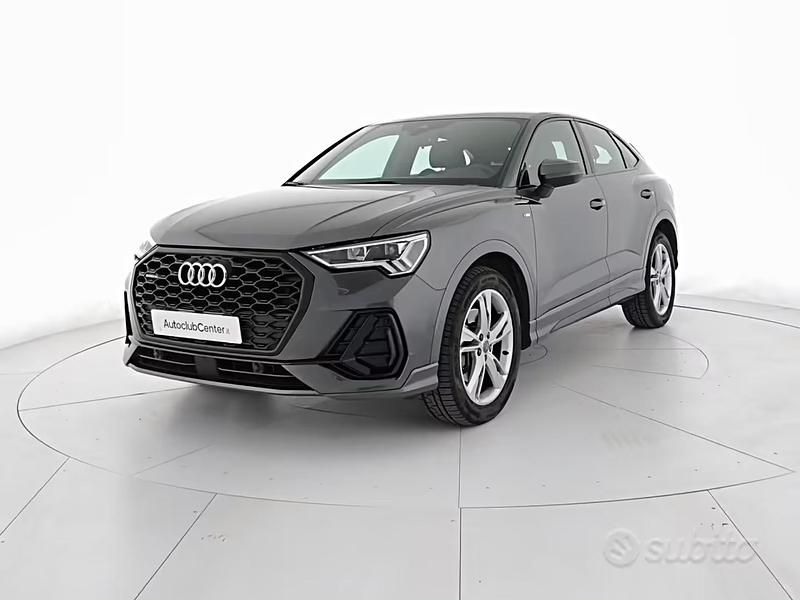Usata Audi Q3 Sportback S-Line 190 CV (139 kW) 2020 Grigio scuro SUV