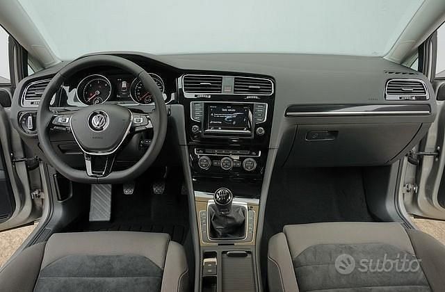 Usata VW Golf VII Highline 115 CV (84 kW) 2014 Grigio Berlina