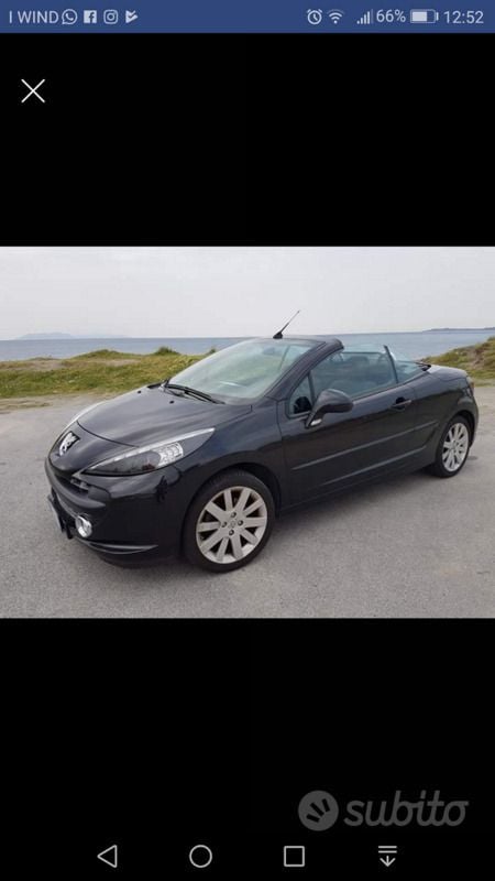 Usata 2009 Peugeot 207 CC Cabrio | 1800 € - Immagine 1/4