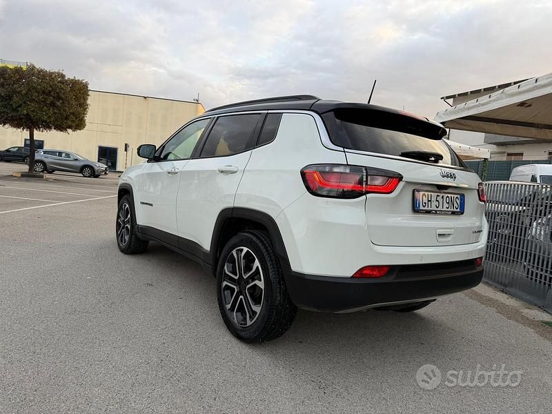 Usata Jeep Compass Limited 130 CV (95 kW) 2022 Bianco SUV