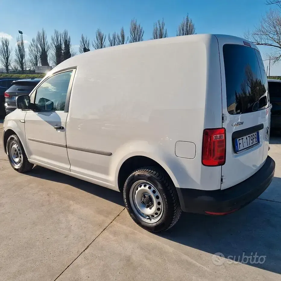 Usata VW Caddy 110 CV (80 kW) 2019 Bianco Monovolume