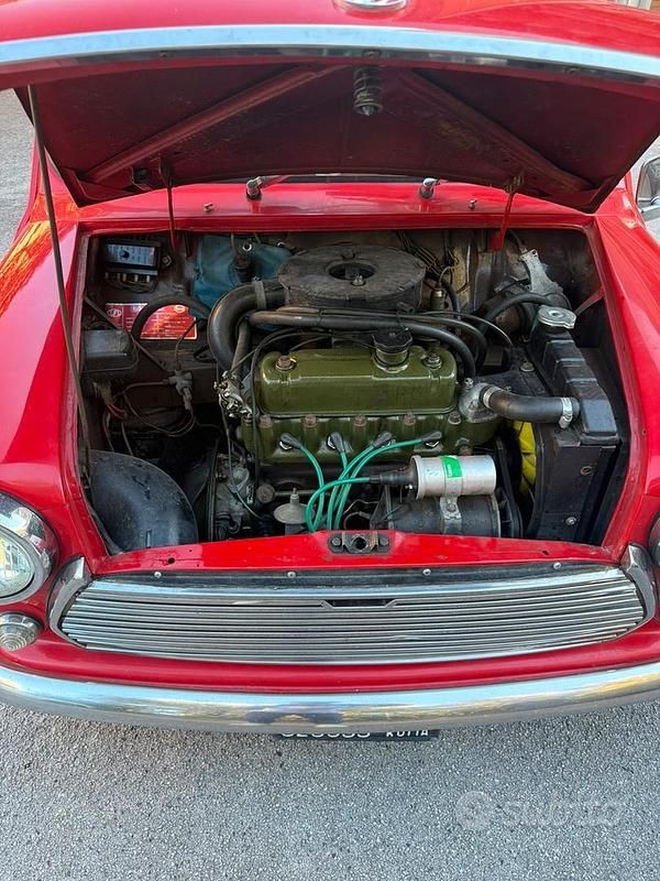 Usata Innocenti Mini 1970 Rosso Utilitaria