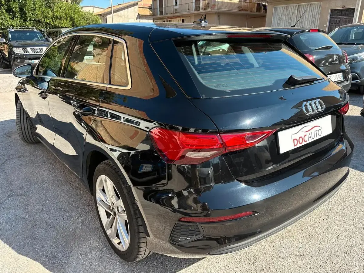 Usata Audi A3 Design 116 CV (85 kW) 2021 Nero Berlina