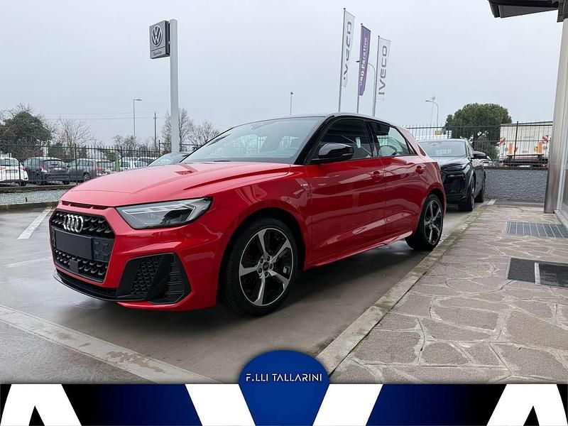 Usata Audi A1 Sportback Competition 110 CV (80 kW) 2022 Rosso misano perlato Utilitaria
