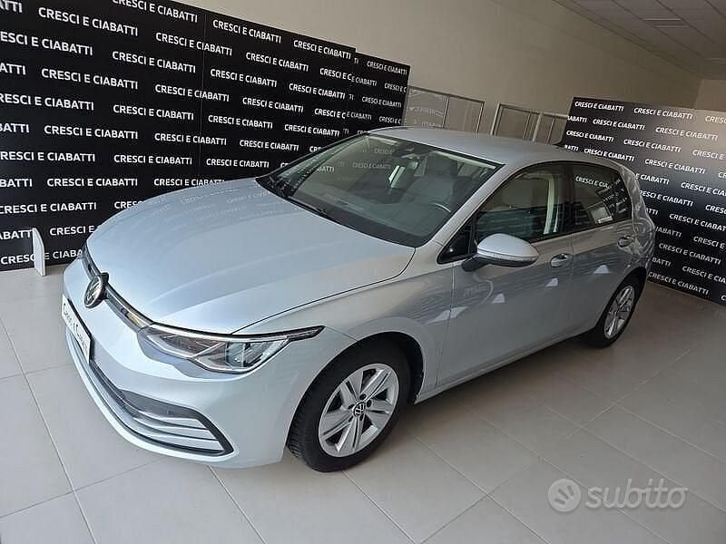 Usata VW Golf VII Life 2021 Grigio Utilitaria