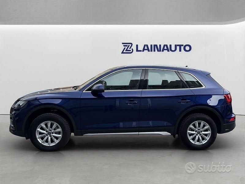 Usata Audi Q5 Advanced 204 CV (150 kW) 2021 Blu/azzurro SUV