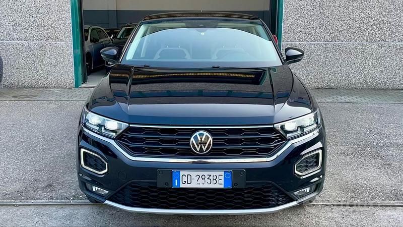 Usata VW T-Roc Advance 150 CV (110 kW) 2020 Nero SUV