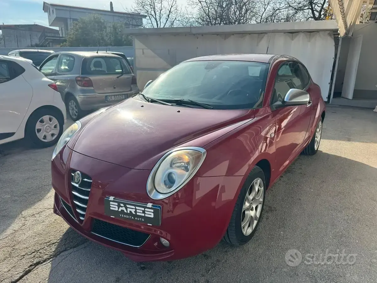 Usata Alfa Romeo MiTo Distinctive 120 CV (88 kW) 2011 Rosso Utilitaria