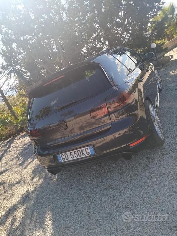 Usata VW Golf VI GTD 170 CV (125 kW) 2010 Blu Utilitaria