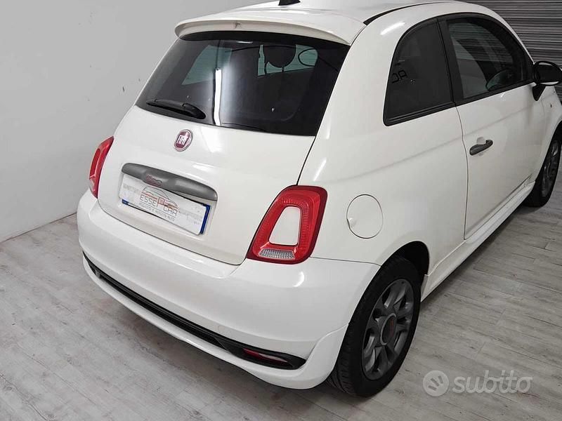 Usata Fiat 500 Lounge 69 CV (50 kW) 2018 Bianco Utilitaria