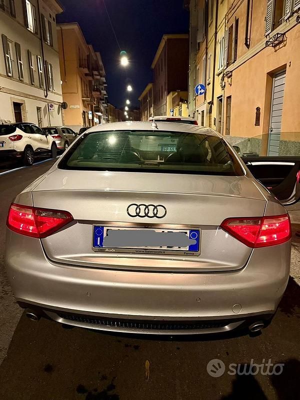 Usata Audi A5 Ambition 190 CV (139 kW) 2009 Grigio Coupé