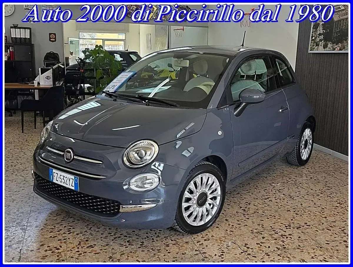 Usata Fiat 500 Lounge 69 CV (50 kW) 2020 Grigio carrara Utilitaria