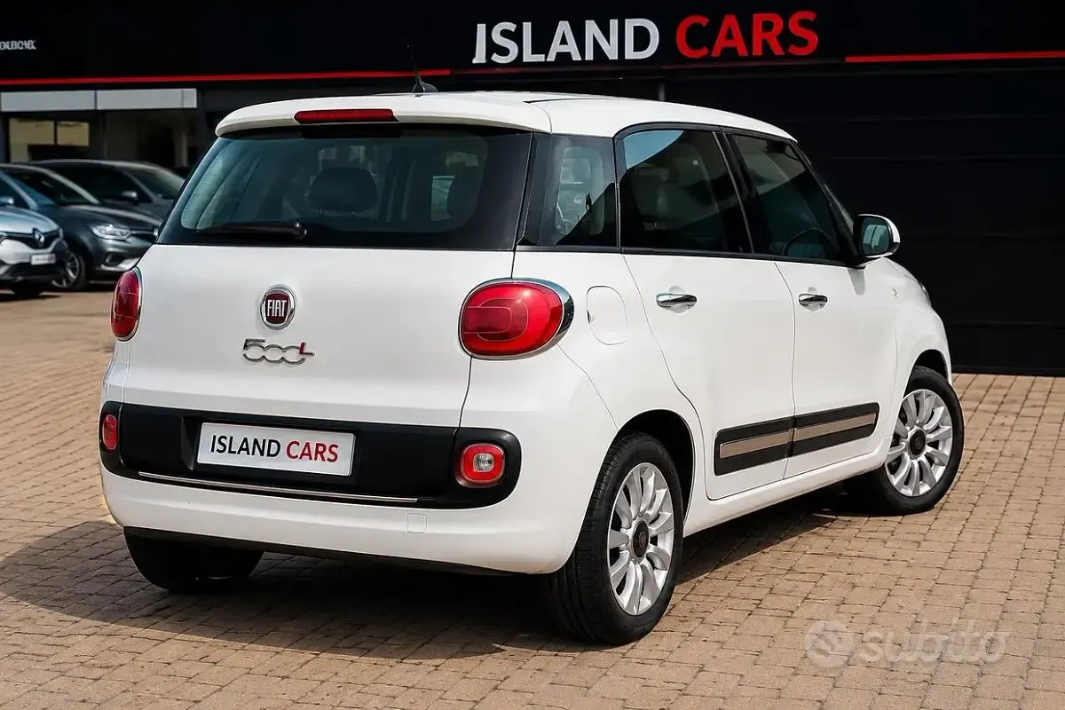 Usata Fiat 500L Lounge 105 CV (77 kW) 2013 Bianco Monovolume
