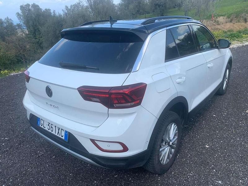 Usata VW T-Roc Style 116 CV (85 kW) 2022 Bianco SUV