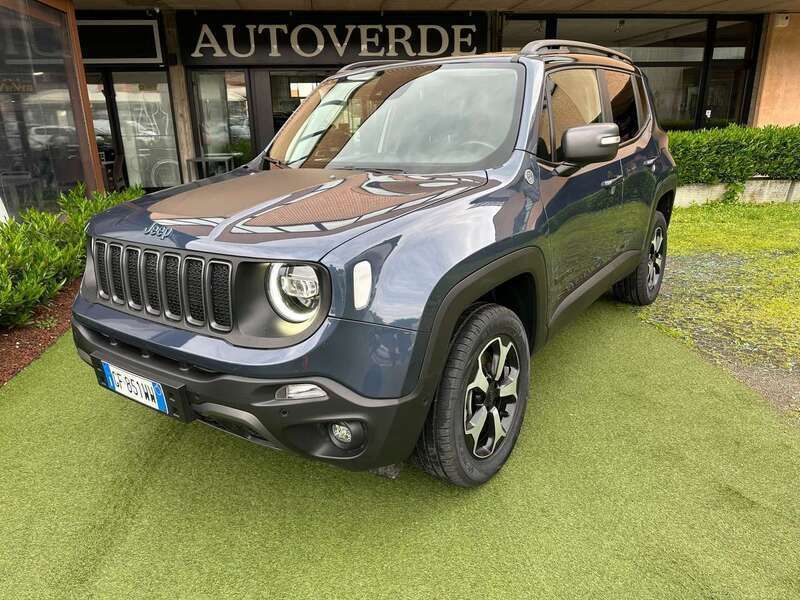 Blu Usata 2021 Jeep Renegade Trailhawk SUV | 19.800 € (Buon prezzo) - Immagine 1/4