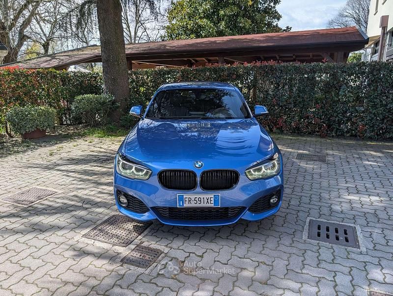 Begagnad BMW 114 M Sport 95 HK (69 kW) 2018 Blå Halvkombi