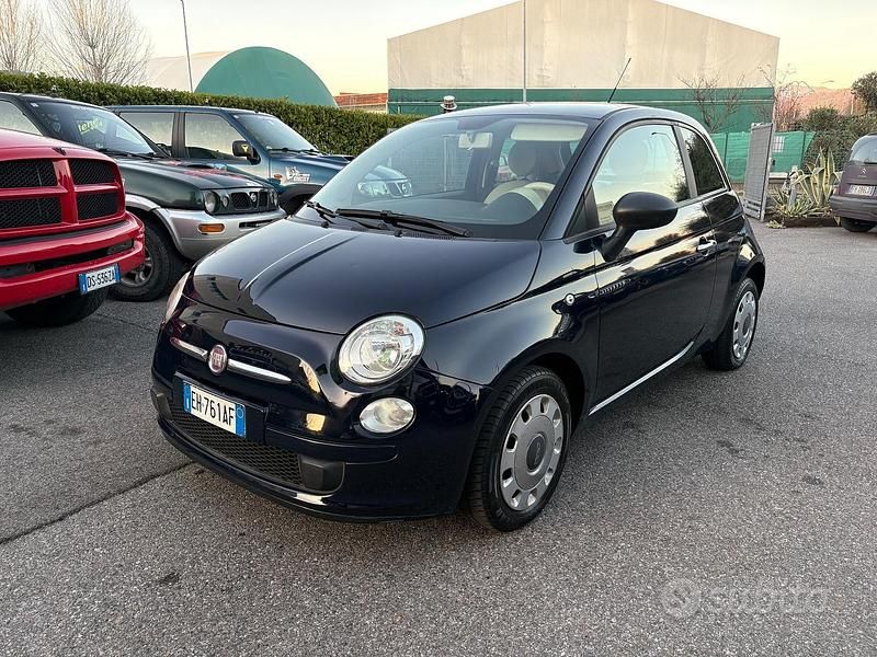 Usata Fiat 500 Pop 69 CV (50 kW) 2011 Blu Berlina