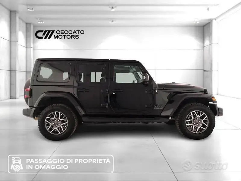 Usata Jeep Wrangler Unlimited 272 CV (200 kW) 2021 Nero SUV