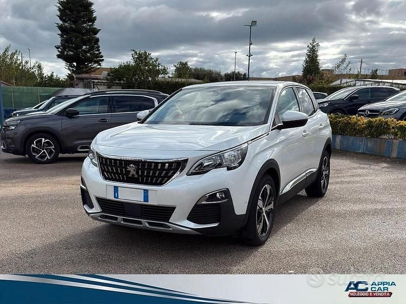 Usata Peugeot 3008 Allure 130 CV (95 kW) 2018 Bianco Station wagon