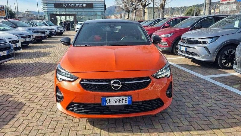 Usata Opel Corsa GS Line 101 CV (74 kW) 2021 Arancione Utilitaria