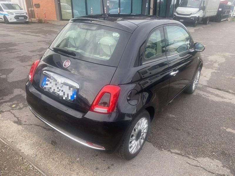 Usata Fiat 500 Lounge 69 CV (50 kW) 2017 Nero Utilitaria