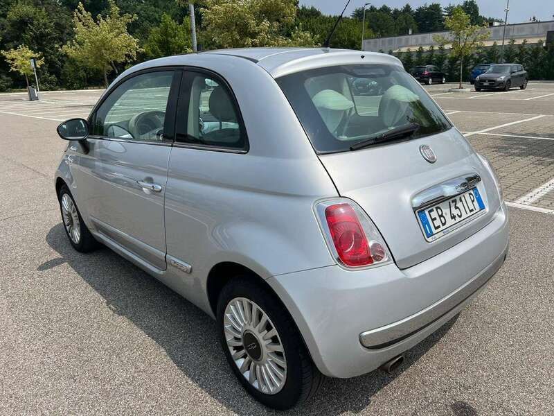 Usata Fiat 500 Lounge 69 CV (50 kW) 2010 Argento Utilitaria