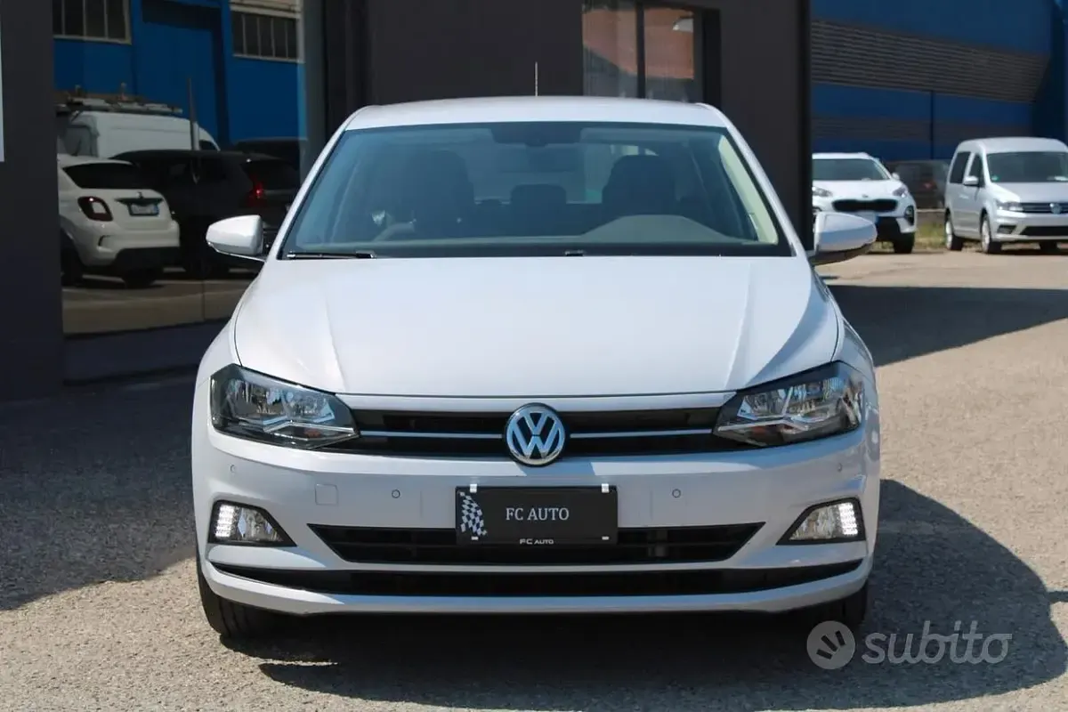 Usata VW Polo Comfortline 95 CV (69 kW) 2020 Bianco Utilitaria