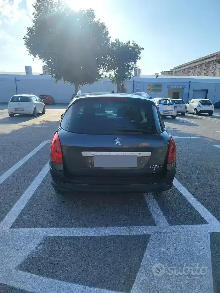 Usata Peugeot 308 SW 90 CV (66 kW) 2010 Grigio Station wagon