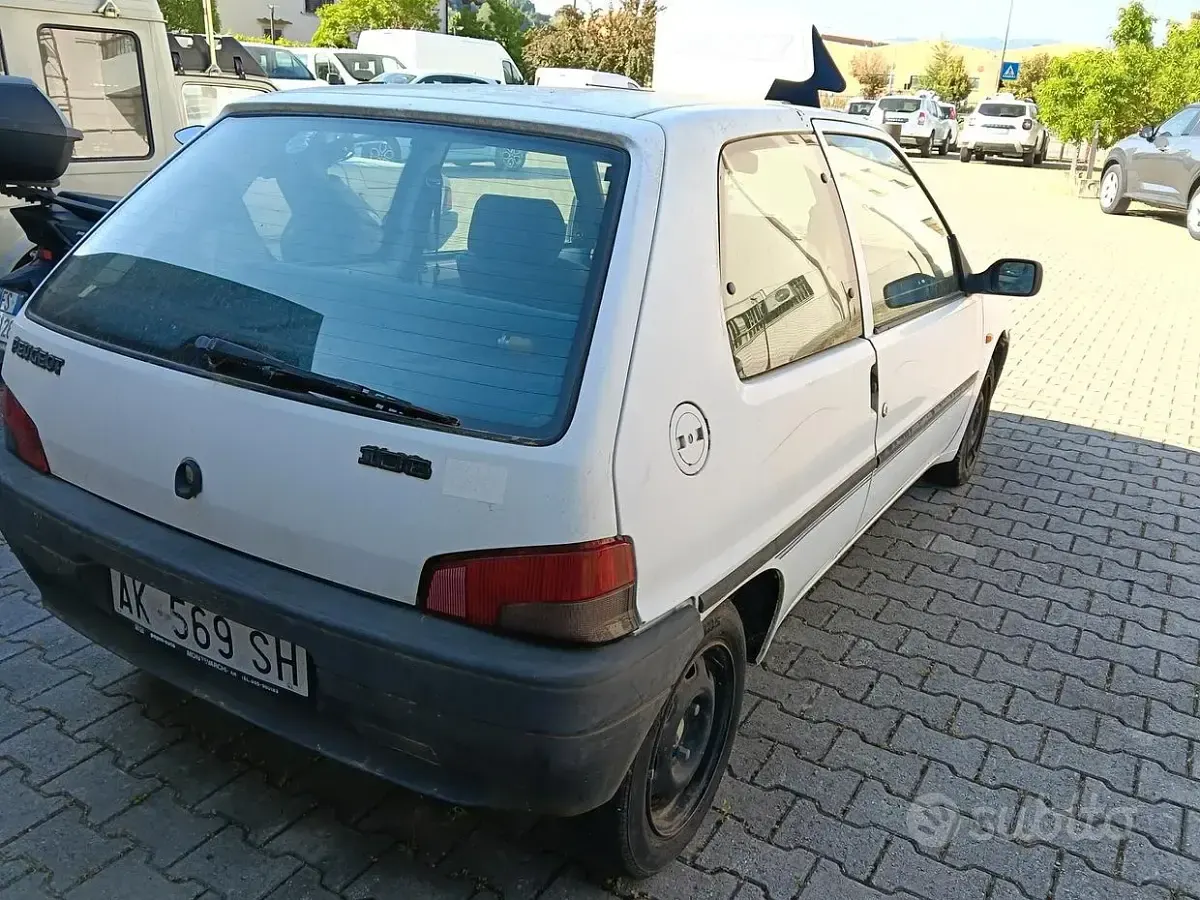 Usata Peugeot 106 69 CV (50 kW) 1995 Bianco Utilitaria