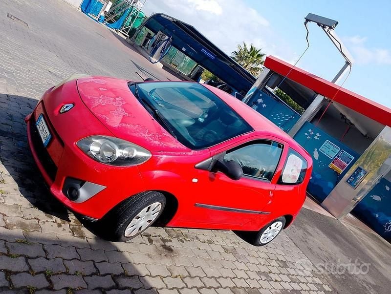 Usata Renault Twingo 2009 Rosso Utilitaria