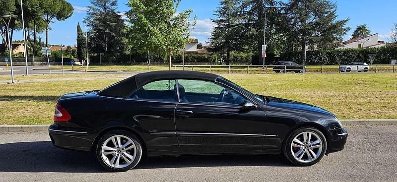 Usata Mercedes CLK200 Avantgarde 163 CV (119 kW) 2005 Nero Cabrio