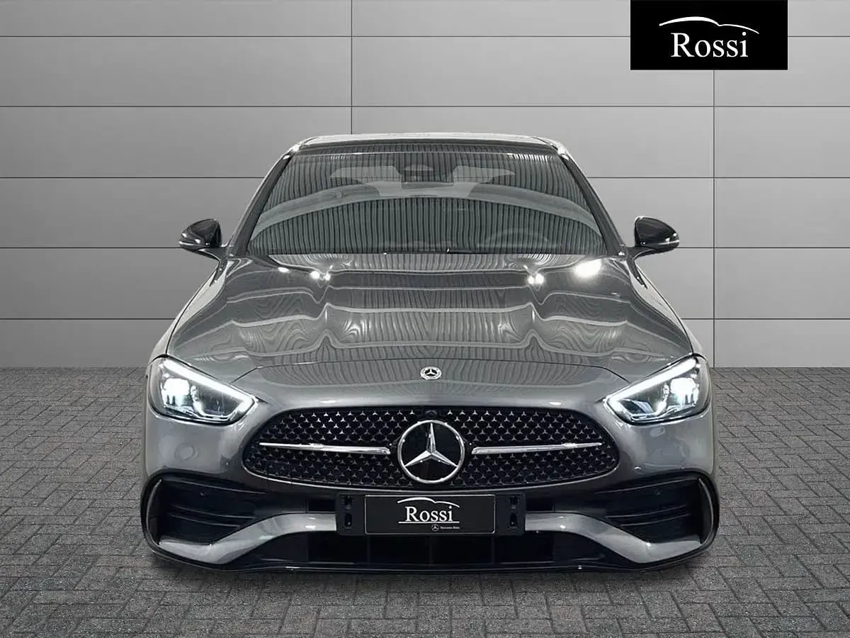 Nuova Mercedes C220 200 CV (147 kW) 2025 Argento Berlina